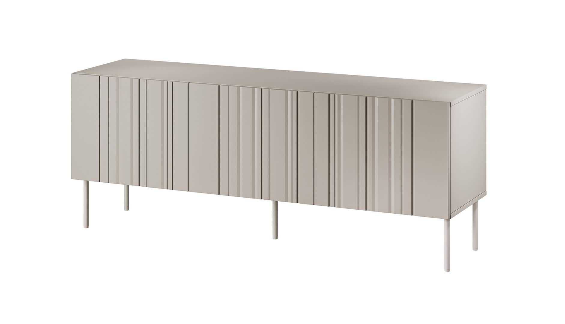Szafka RTV ISLA 150,5x40x60 kaszmir mat — zdjęcie 1 z 4