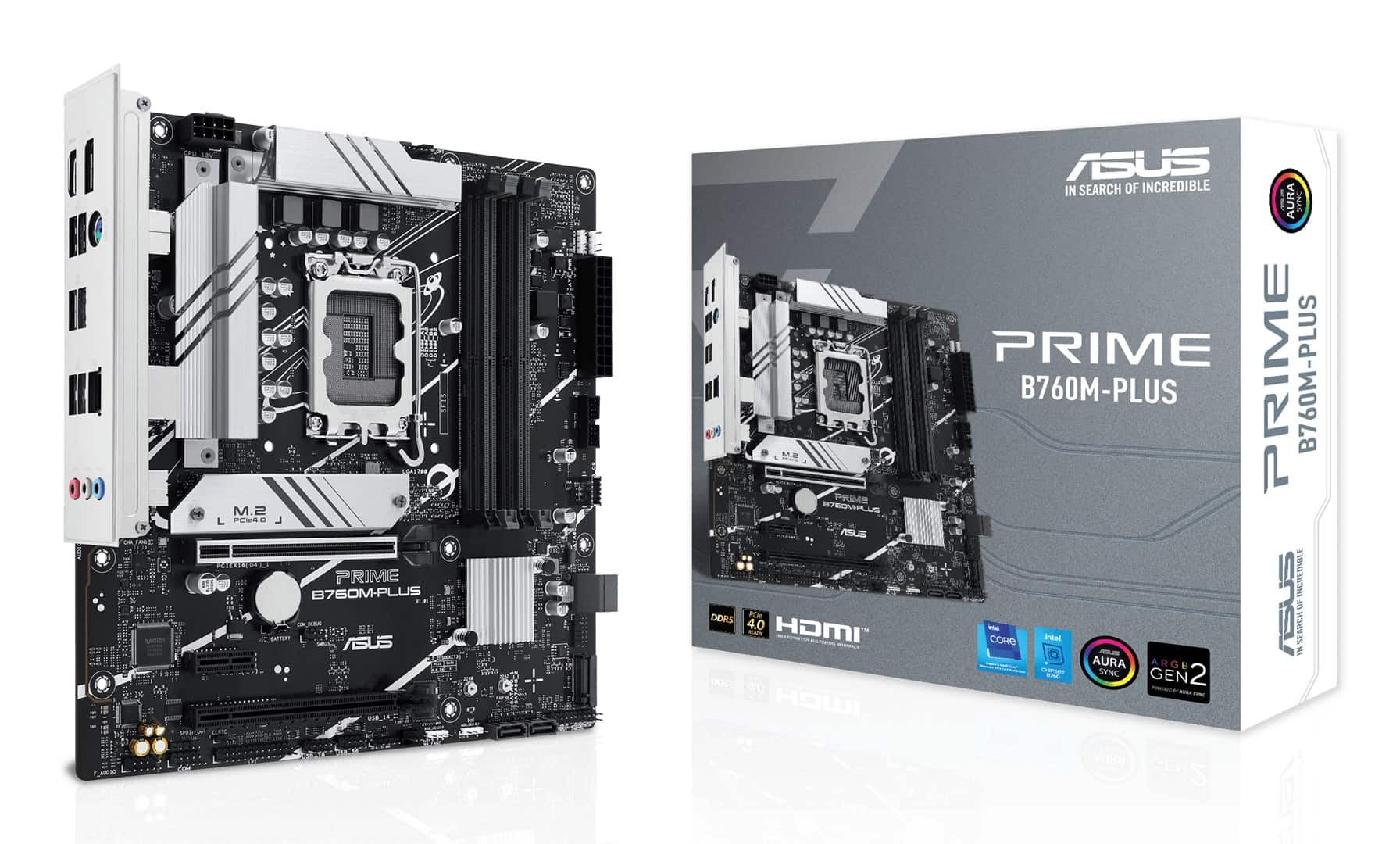 Płyta główna ASUS PRIME B760M-PLUS LGA 1700 — zdjęcie 1 z 6