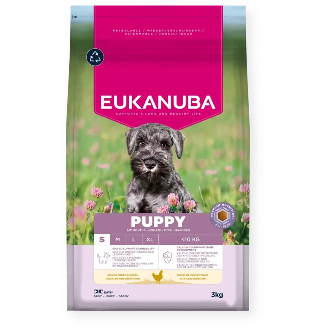 EUKANUBA Puppy Small rich in chicken 3kg — zdjęcie 1 z 3