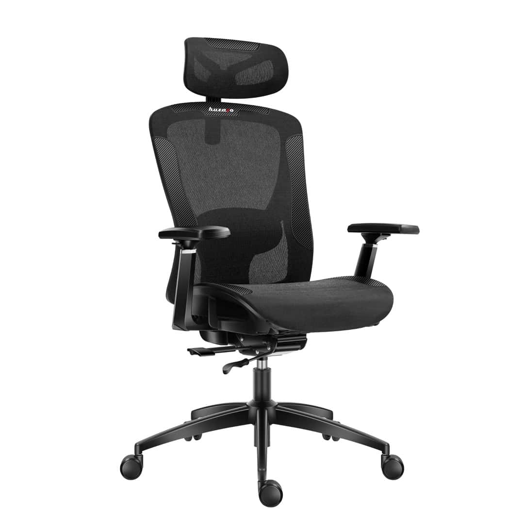 Fotel gamingowy Huzaro Combat 7.3 Black Mesh — zdjęcie 1 z 4