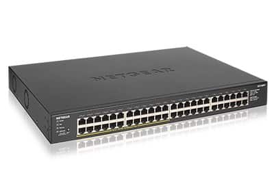 Switch Netgear GS348PP-100EUS 48p PoE 380W (PoE+: 24p) Unmanaged Gigabit — zdjęcie 1 z 5