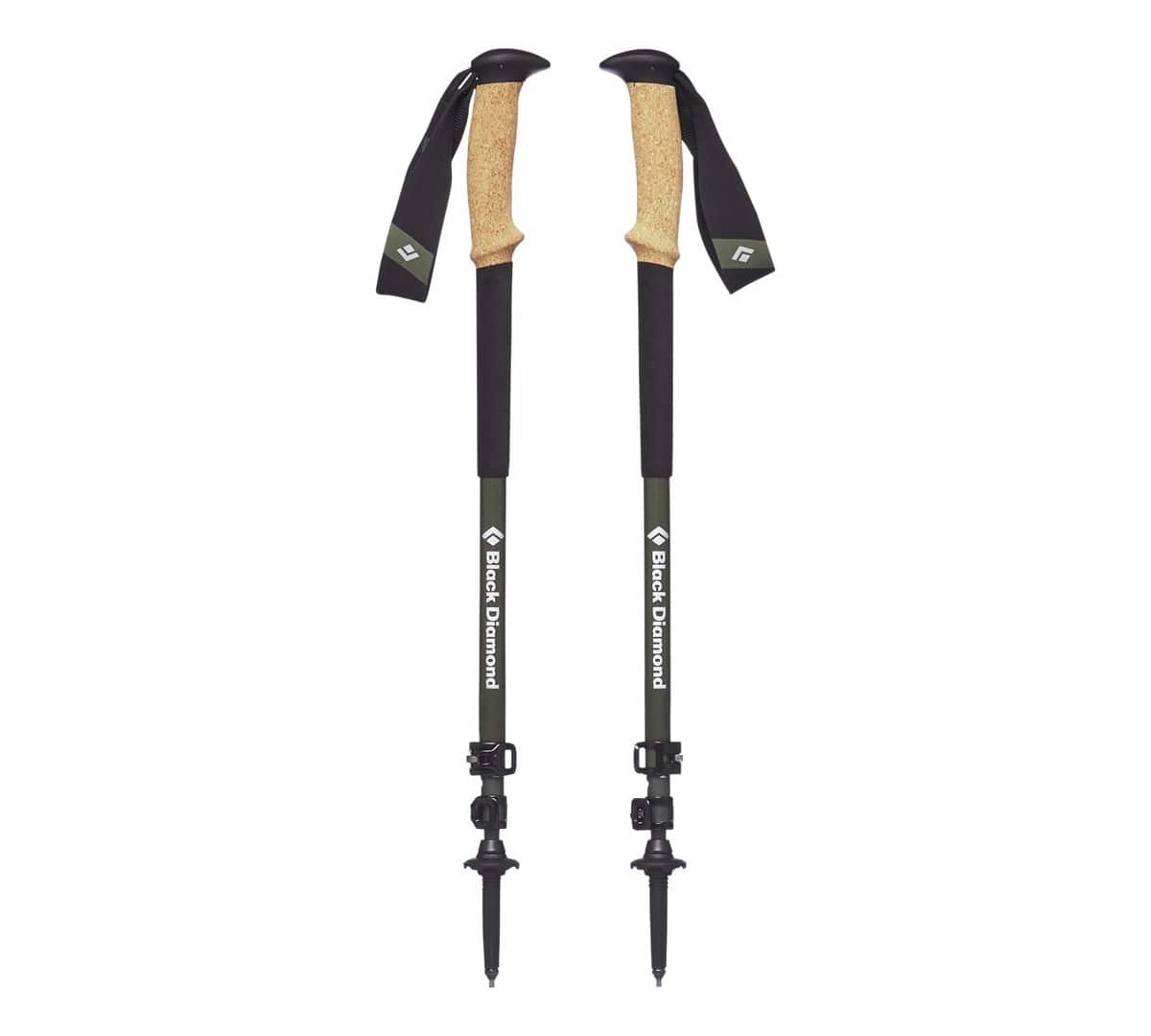 Kije trekkingowe Black Diamond Alpine Carbon Cork 63-130cm, tundra — zdjęcie 1 z 2