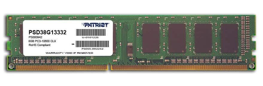 Patriot Memory Signature PSD38G13332, 8GB DDR3 1333MHz