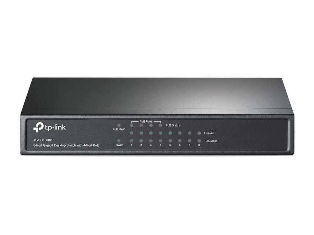 Switch TP-LINK TL-SG1008P 8 Portów 1000Mbps — zdjęcie 1 z 4