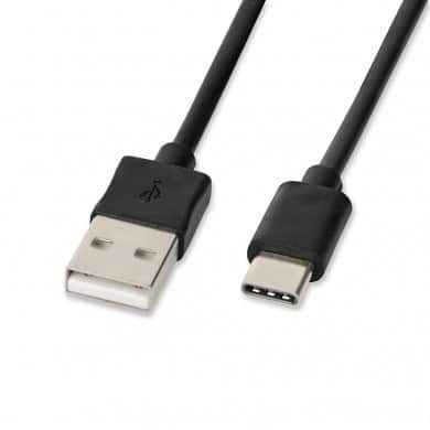 Kabel IBOX USB TYP-C, 2A 1M IKUMTC (USB 2.0 typu A M - USB typu C M; 1m; kolor czarny) — zdjęcie 1 z 3