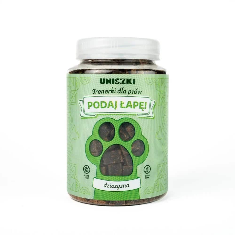 UNISZKI Trenerki dziczyzna 150g dla psa — zdjęcie 1 z 6
