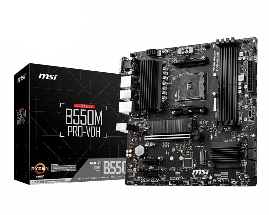 Płyta główna MSI B550M PRO-VDH Socket AM4 — zdjęcie 1 z 5