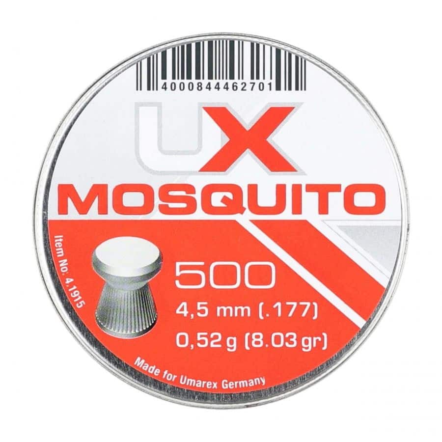 Śrut 4,5 mm UMAREX Mosquito Płaski 500szt — zdjęcie 1 z 3