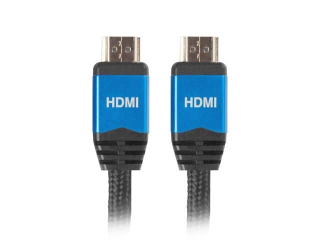 Kabel Lanberg Premium CA-HDMI-20CU-0010-BL, 1m, Czarny — zdjęcie 1 z 2