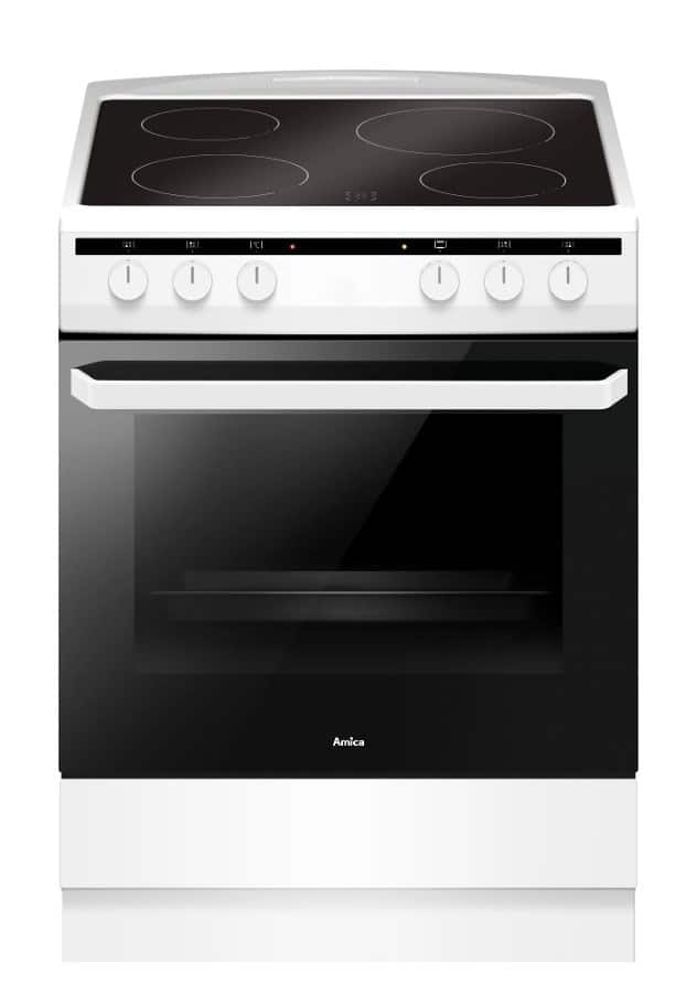 Kuchnia Amica 618CE 3.333 HQ(W) 54034 ( 600mm ; Czarny ) — zdjęcie 1 z 8