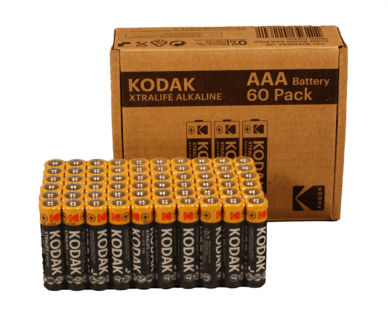 KODAK BATERIE ALKALICZNE XTRALIFE AAA LR3 X 60 SZT.