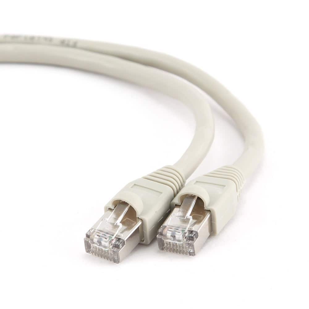 Kabel UTP GEMBIRD PP6U-5M (RJ45 - RJ45 ; 5m; UTP; kat. 6; kolor szary) — zdjęcie 1 z 5