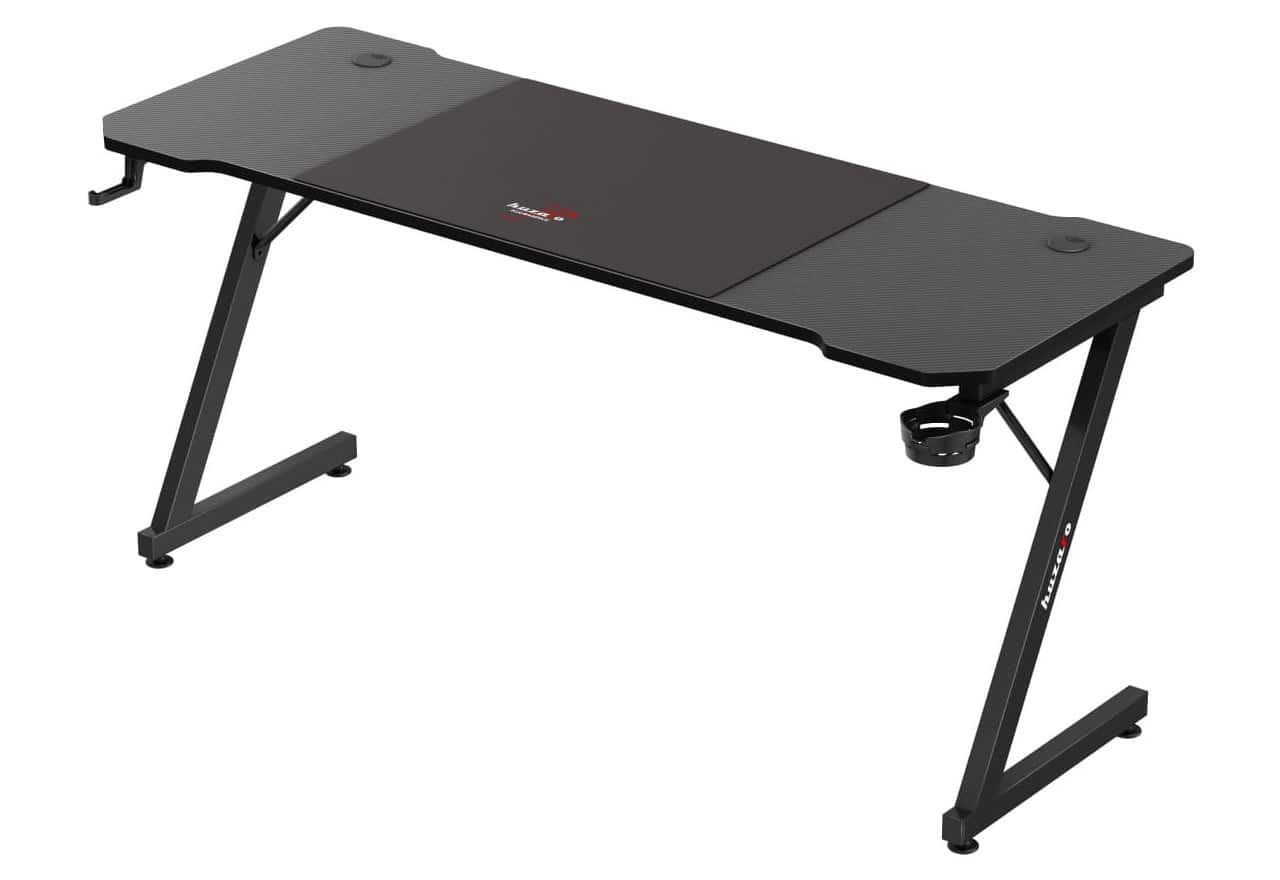 Biurko gamingowe Huzaro Hero 4.8 Black — zdjęcie 1 z 8