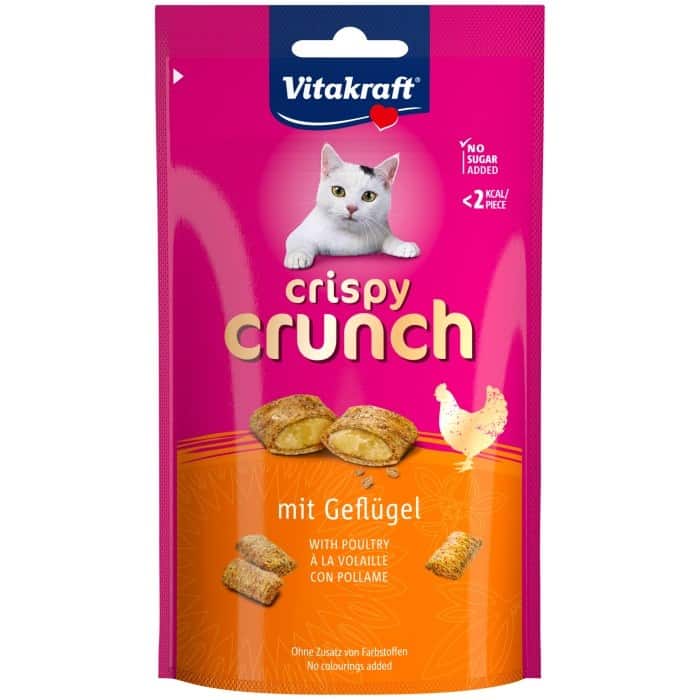 VITAKRAFT CRISPY CRUNCH drób przysmak kot 60g