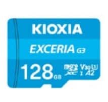 KIOXIA Exceria Plus 128GB microSD G2 UHS I U3 V30