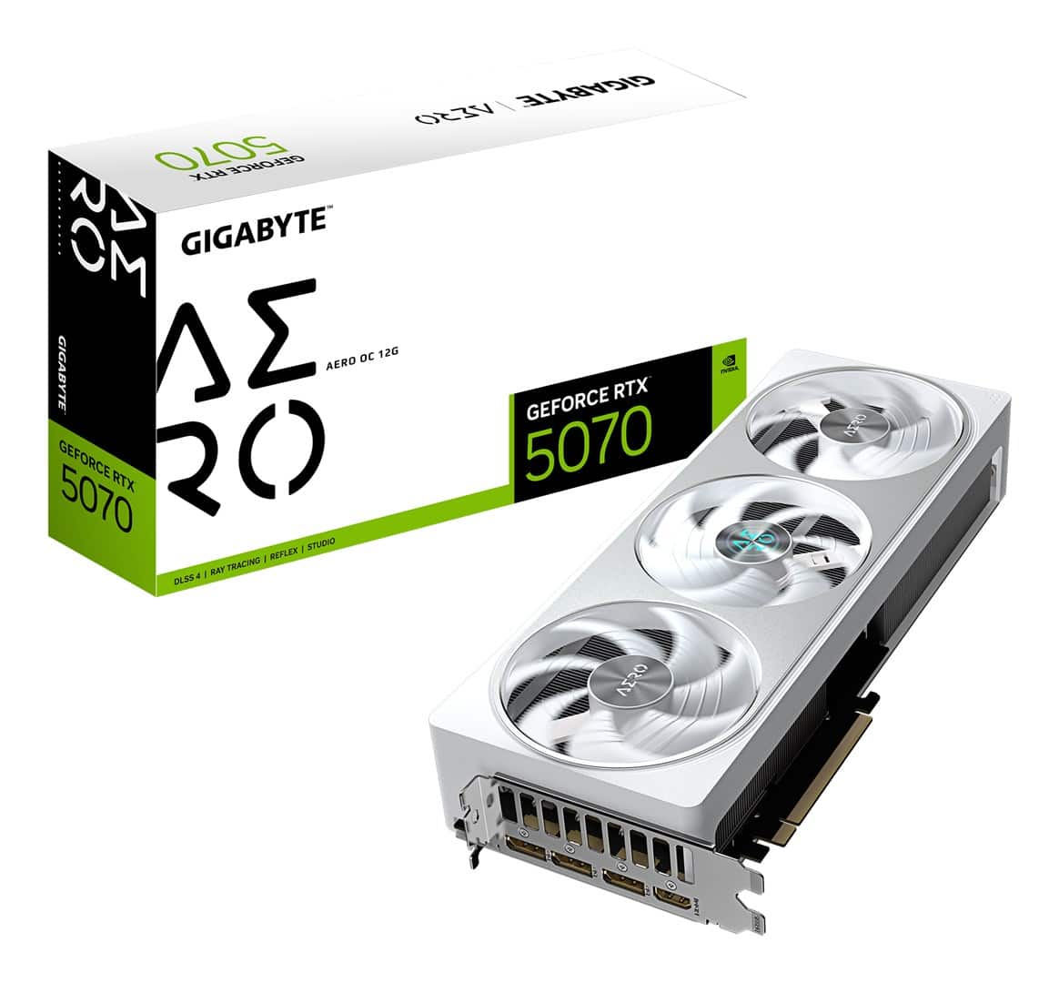 Karta graficzna Gigabyte GeForce RTX 5070 AERO OC 12GB — zdjęcie 1 z 8