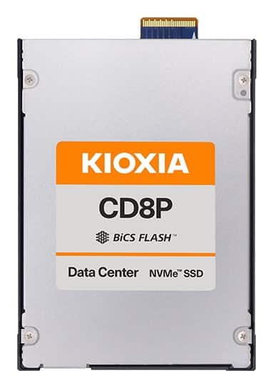 Dysk SSD Kioxia CD8P-R 15.36TB E3.S (7.5mm) NVMe PCIe 5.0 KCD8XPJE15T3 (DWPD 1) SIE