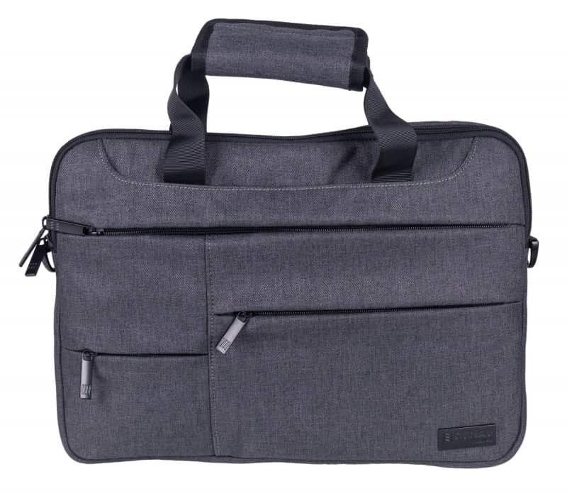 DONAU TRAVEL Torba na laptopa Budapest, 14", 3l, szara — zdjęcie 1 z 8