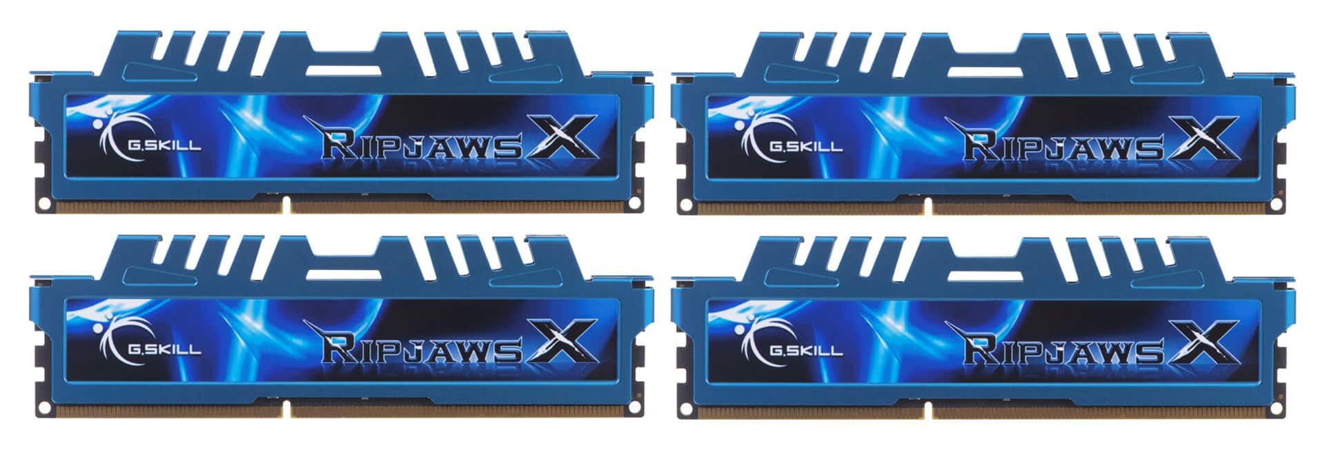 Zestaw G.SKILL RipjawsX 4x8GB DDR3 1333MHz — zdjęcie 1 z 4