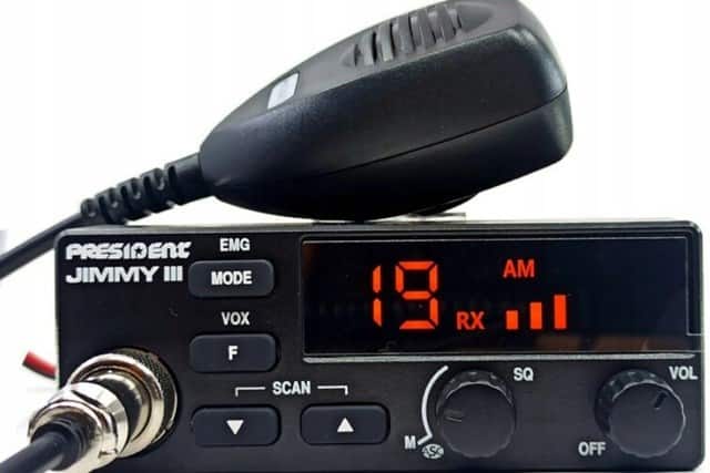 CB Radio PRESIDENT Jimmy 3 III 12V ASC 12V AM FM — zdjęcie 1 z 8
