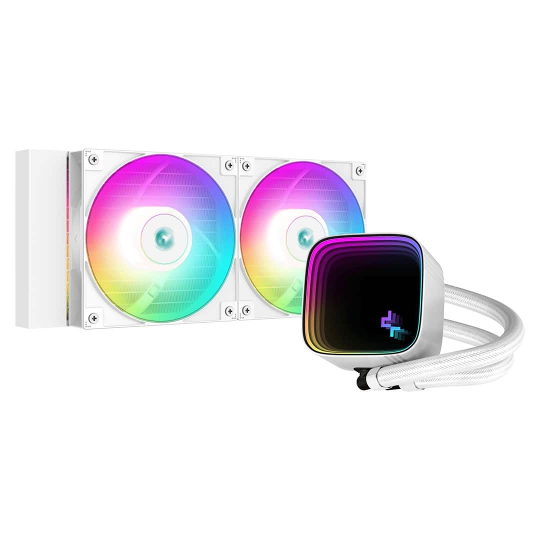Chłodzenie wodne DeepCool R-LS520 WH — zdjęcie 1 z 6