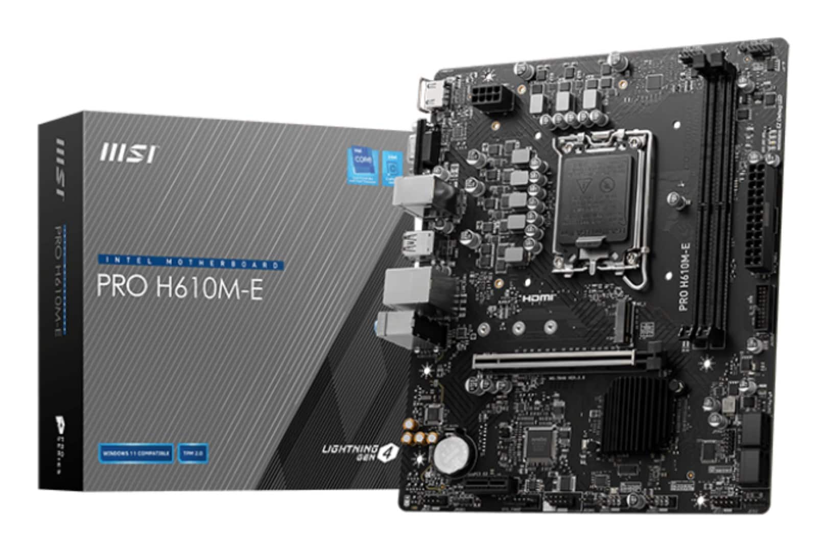 Płyta główna MSI PRO H610M-E Socket-1700 — zdjęcie 1 z 5