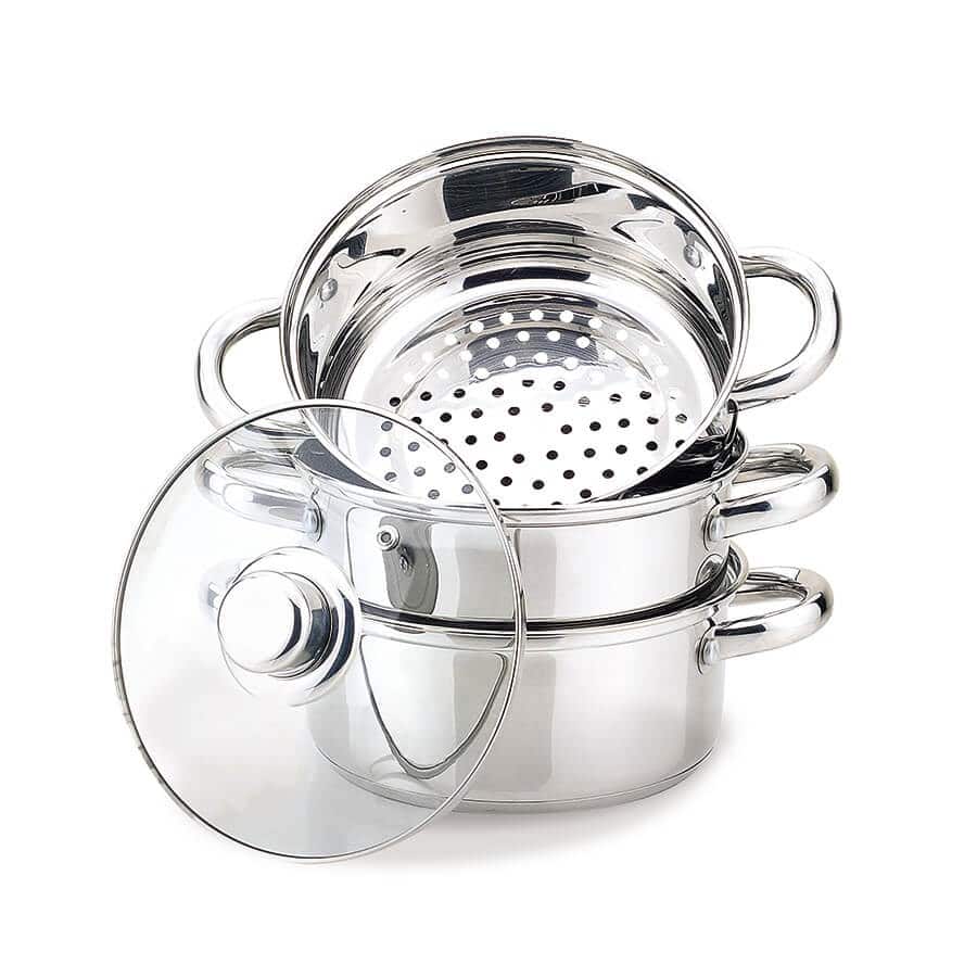 Garnek do gotowania na parze 3L, 20cm MR-2900-20 MAESTRO — zdjęcie 1 z 6