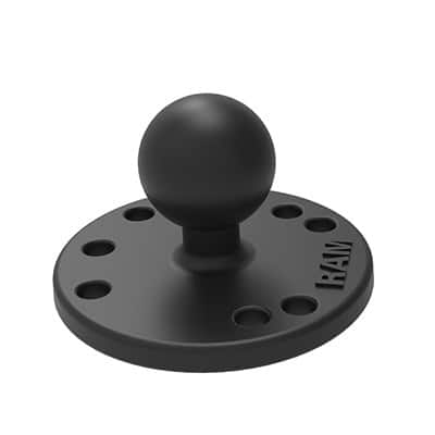 Okrłgła płątka RAM® z kulką - rozmiar B — zdjęcie 1 z 3