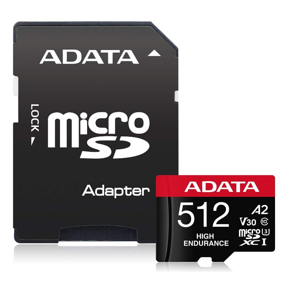 ADATA MicroSDXC 512 GB Class 10 UHS-I/U3 A2 V30 — zdjęcie 1 z 7