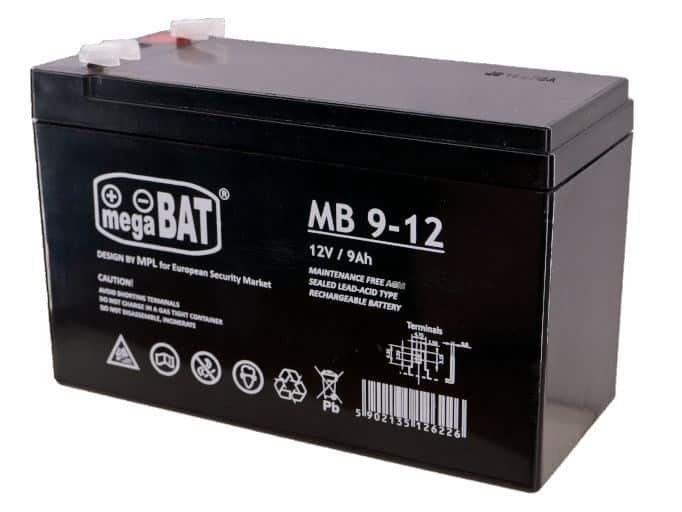 Akumulator MPL POWER ELEKTRO MB 9-12 V 9Ah