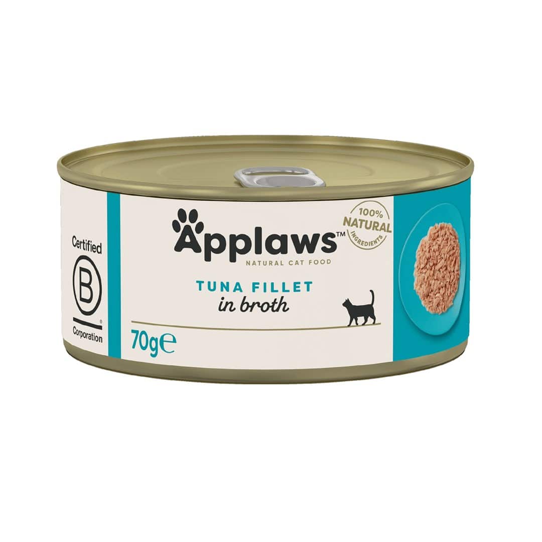 APPLAWS Natural Cat Food Filety z tuńczyka  - mokra karma dla kota - 70g — zdjęcie 1 z 2