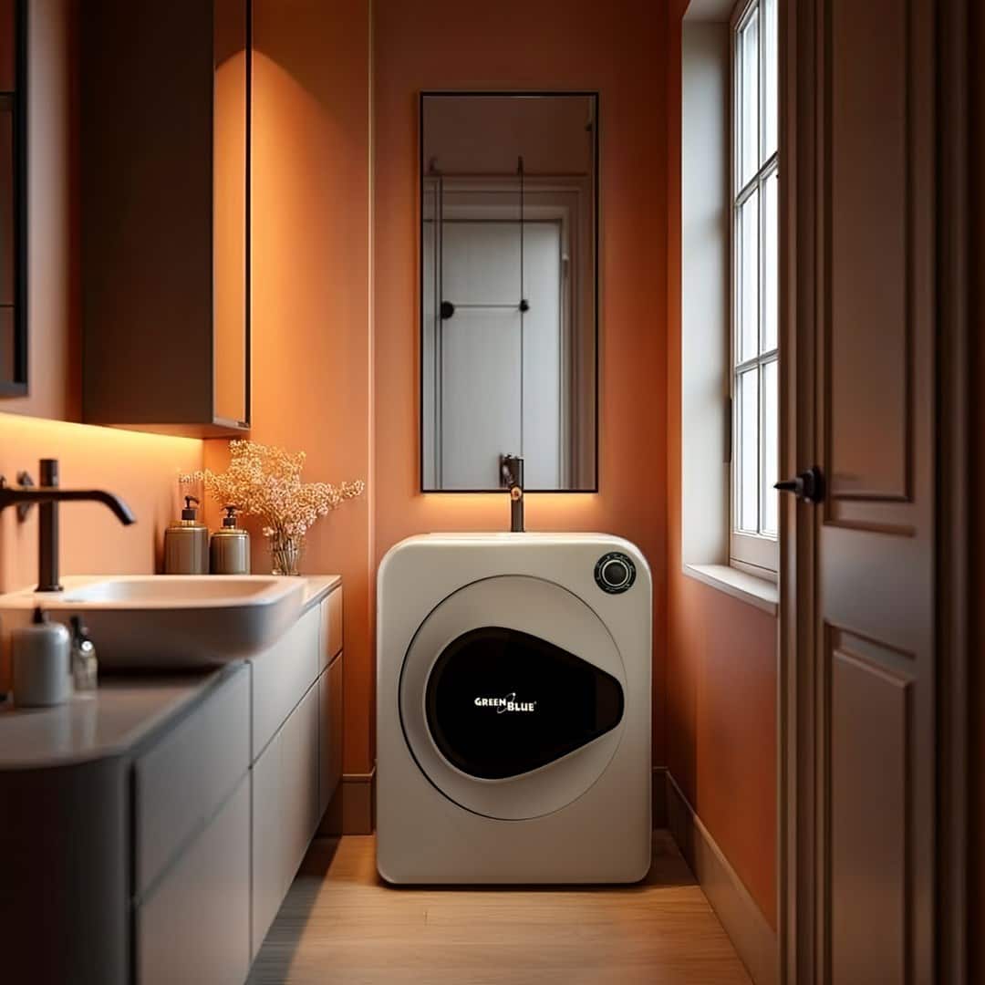 GREENBLUE SUSZARKA ELEKTRYCZNA BĘBNOWA DO UBRAŃ 3KG WSAD GB405 (OUTLET) — zdjęcie 1 z 8