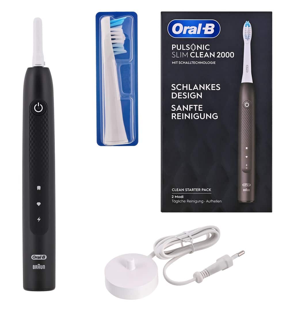 Szczoteczka Oral-B PULSONIC SLIM CLEAN 2000 czarna — zdjęcie 1 z 8