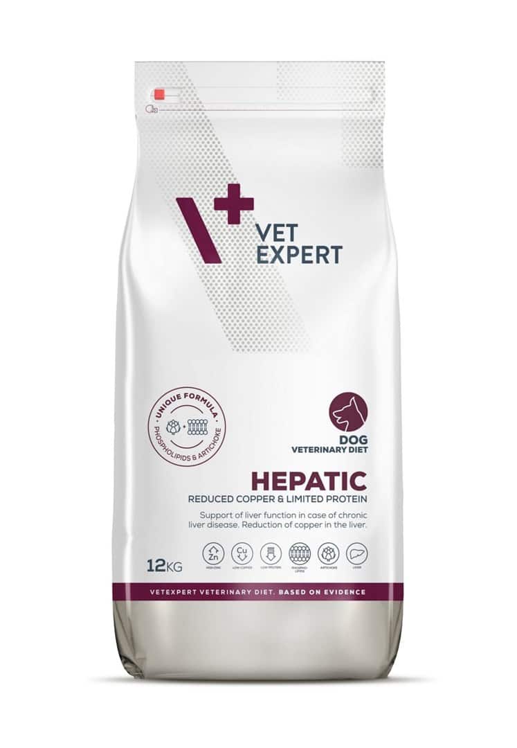 VetExpert Veterinary Diet Hepatic dog 12kg — zdjęcie 1 z 4
