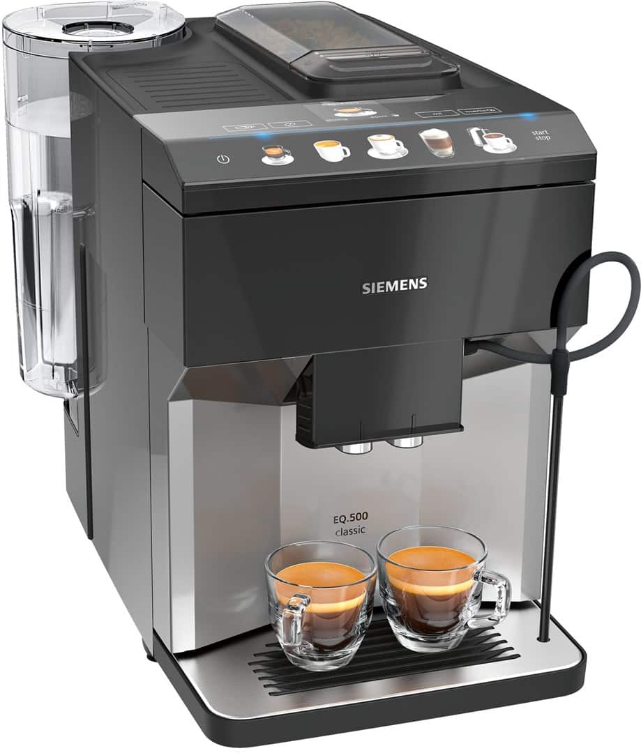 Ekspres ciśnieniowy SIEMENS TP503R04 EQ.500 Classic - 15 bar, 1500W, 2 filiżanki