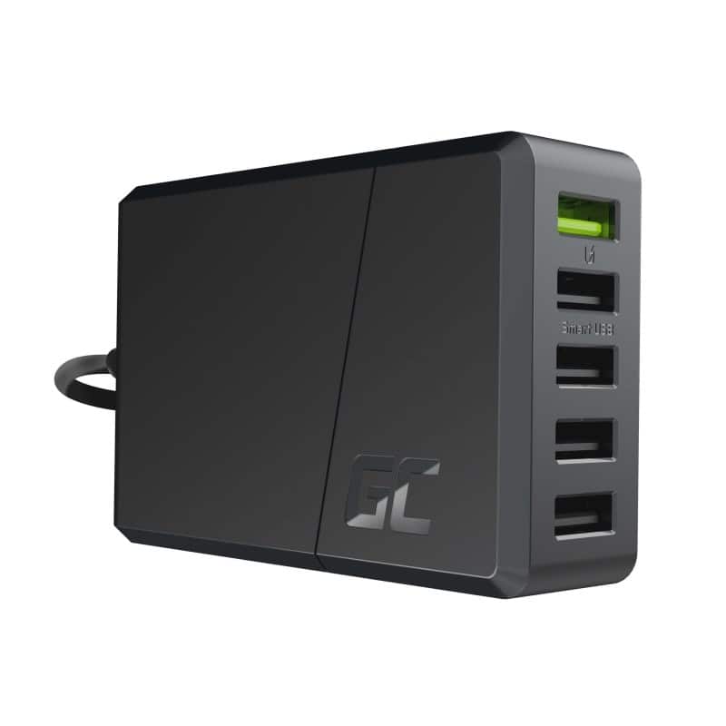 GREEN CELL ŁADOWARKA SIECIOWA CHARGE SOURCE 5 5XUSB 52W QC 3.0 — zdjęcie 1 z 2