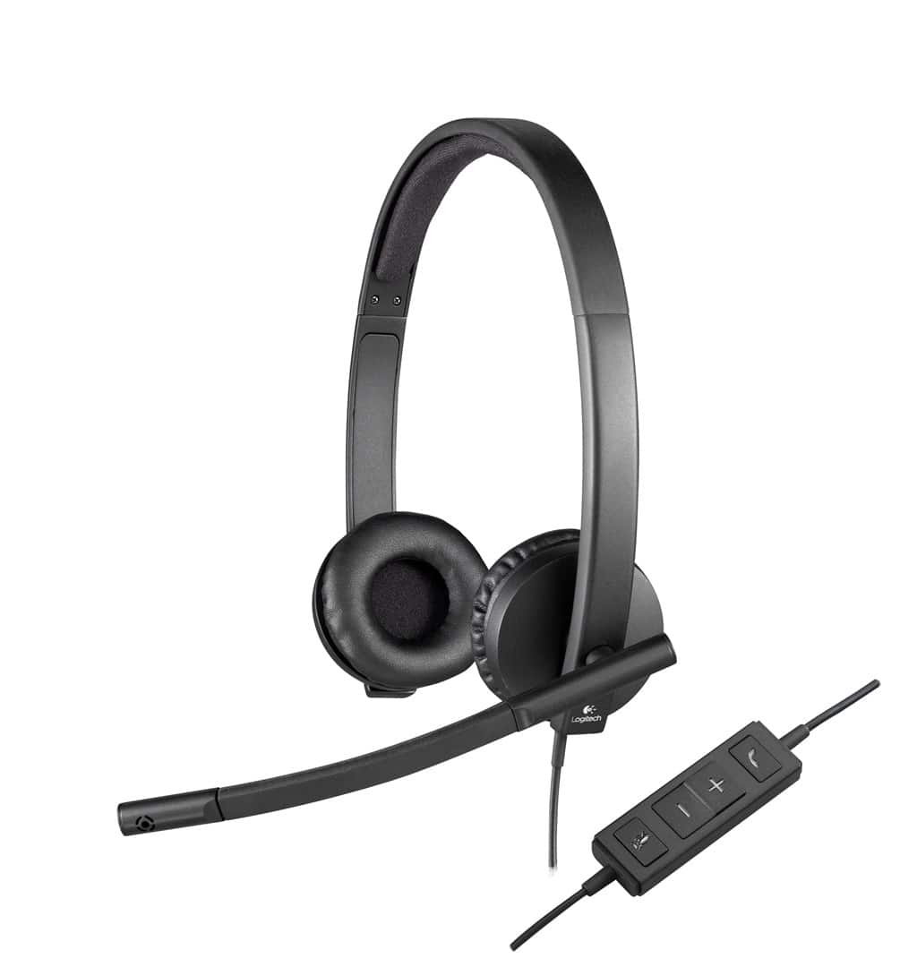 Słuchawki Logitech H570E - 165 mm szer. — zdjęcie 1 z 8