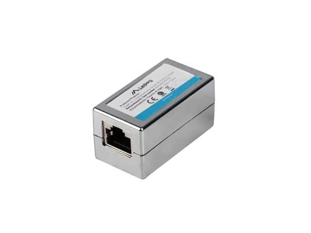 LANBERG ZŁĄCZKA SIECIOWA PRZELOTKA 2X RJ45 KAT.5E FTP AD-RJ45-RJ45-OS5 — zdjęcie 1 z 2