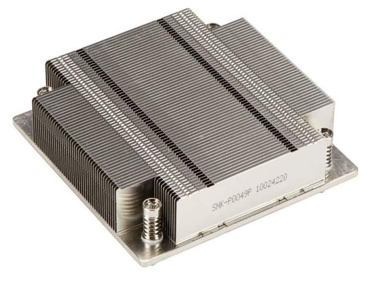 Chłodzenie CPU Supermicro SNK-P0049P 1U pasywne — zdjęcie 1 z 3
