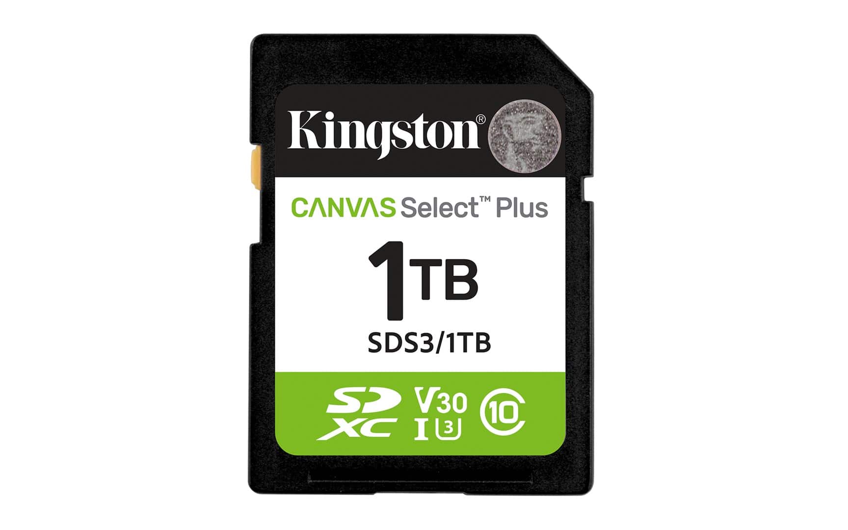 KINGSTON SDXC 1TB Canvas Select Plus Gen3 — zdjęcie 1 z 7