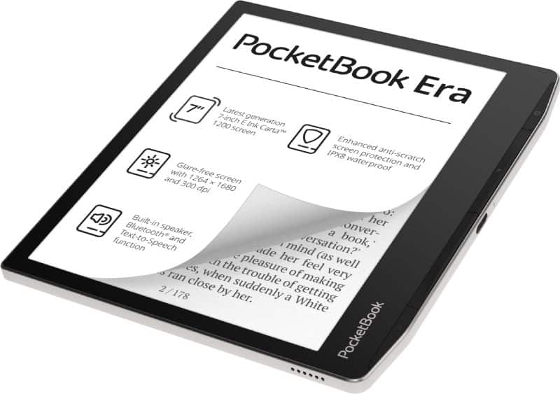 Czytnik Ebook PocketBook Era 700 7" E-Ink Carta 1200 16GB WI-FI  Silver — zdjęcie 1 z 4