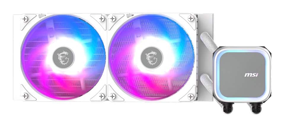 Chłodzenie wodne MSI MAG CoreLiquid A13 240 WHITE — zdjęcie 1 z 2