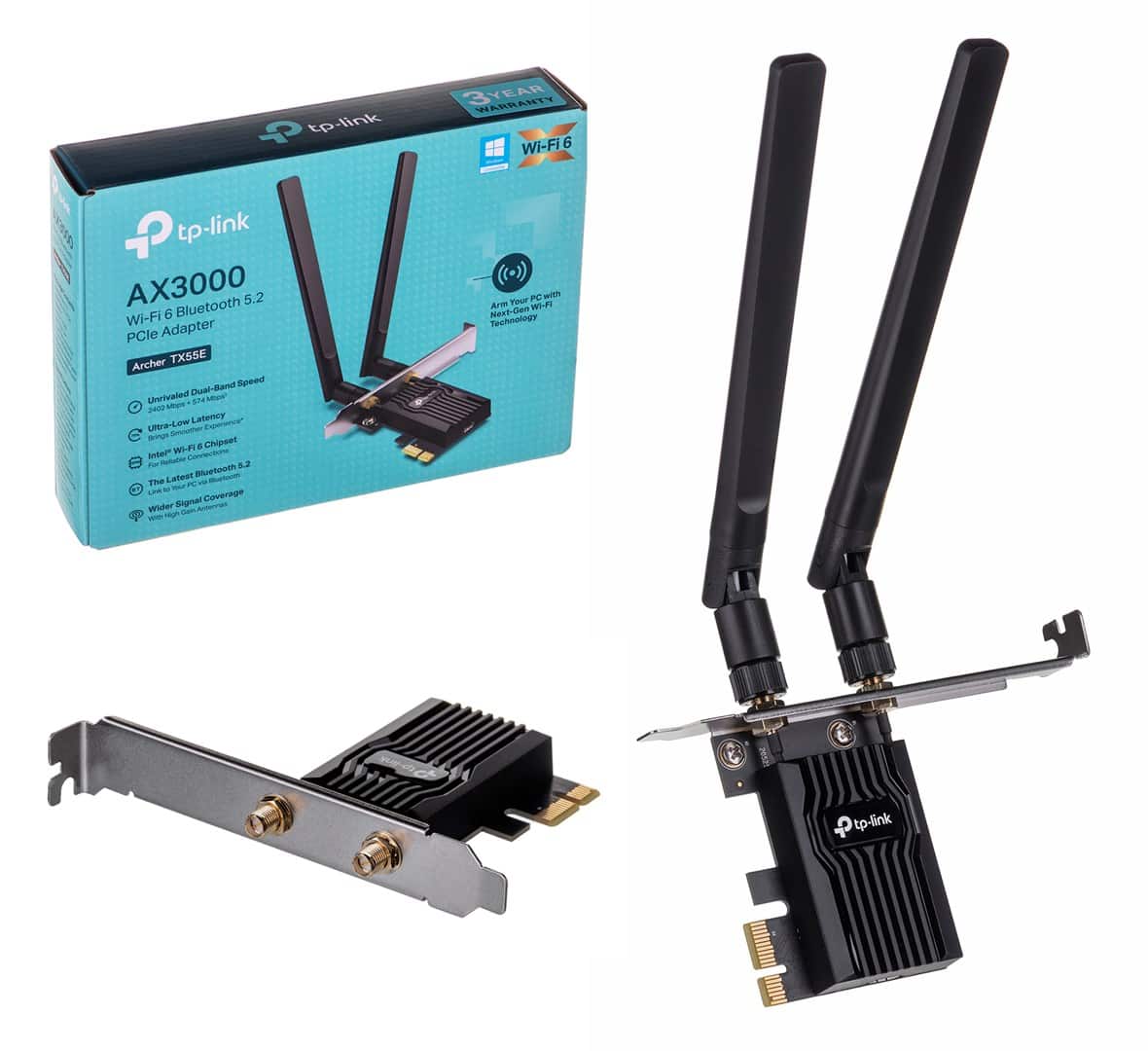 Karta sieciowa TP-LINK Archer TX55E — zdjęcie 1 z 6