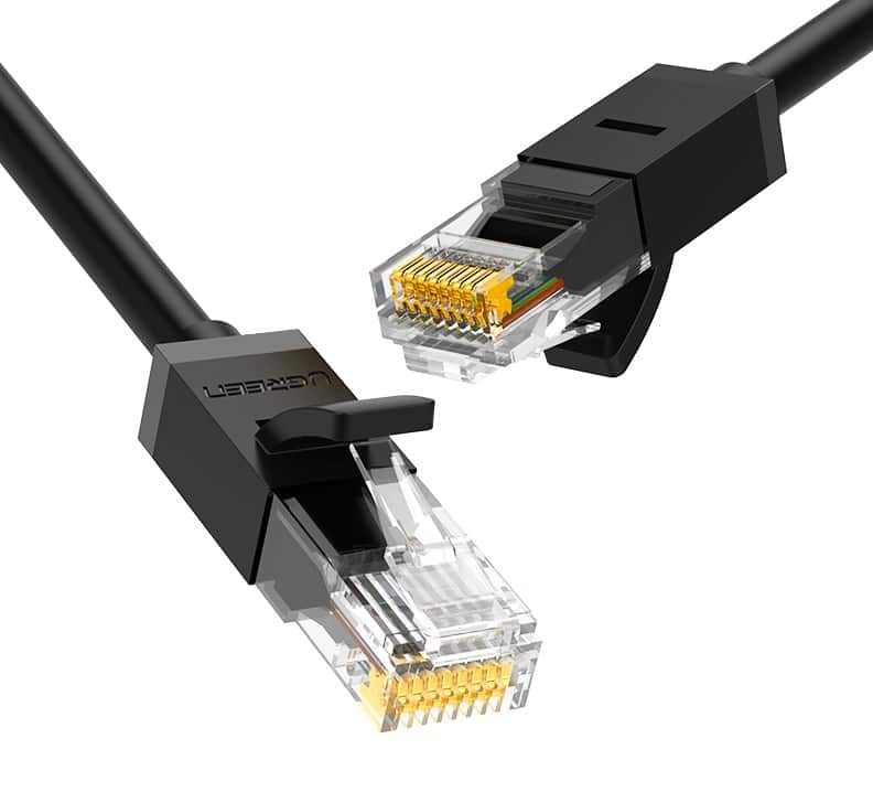 Ugreen kabel Ethernet patchcord RJ45 3m czarny