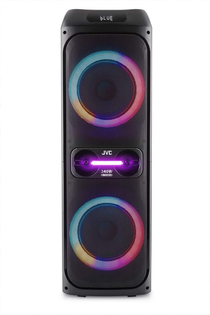JVC XS-EP624B - Przenośny Głośnik Party Czarny — zdjęcie 1 z 8