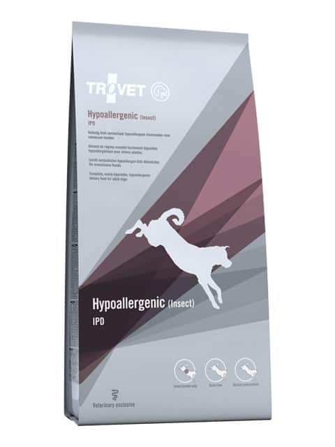 TROVET Hypoallergenic IPD z owadami - 3 kg