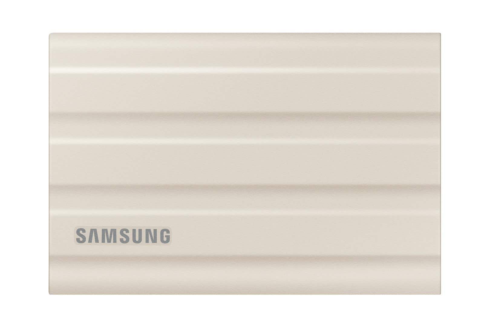 SAMSUNG SSD T7 Shield Beige 1TB — zdjęcie 1 z 4