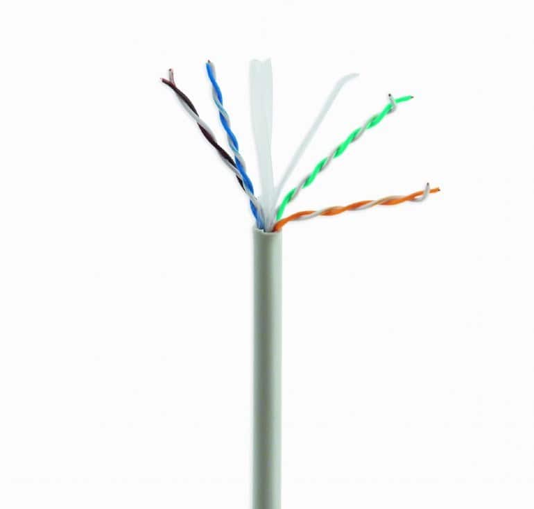 GEMBIRD UTP KABEL DRUT KAT 6 CCA ECA 305M SZARY — zdjęcie 1 z 8