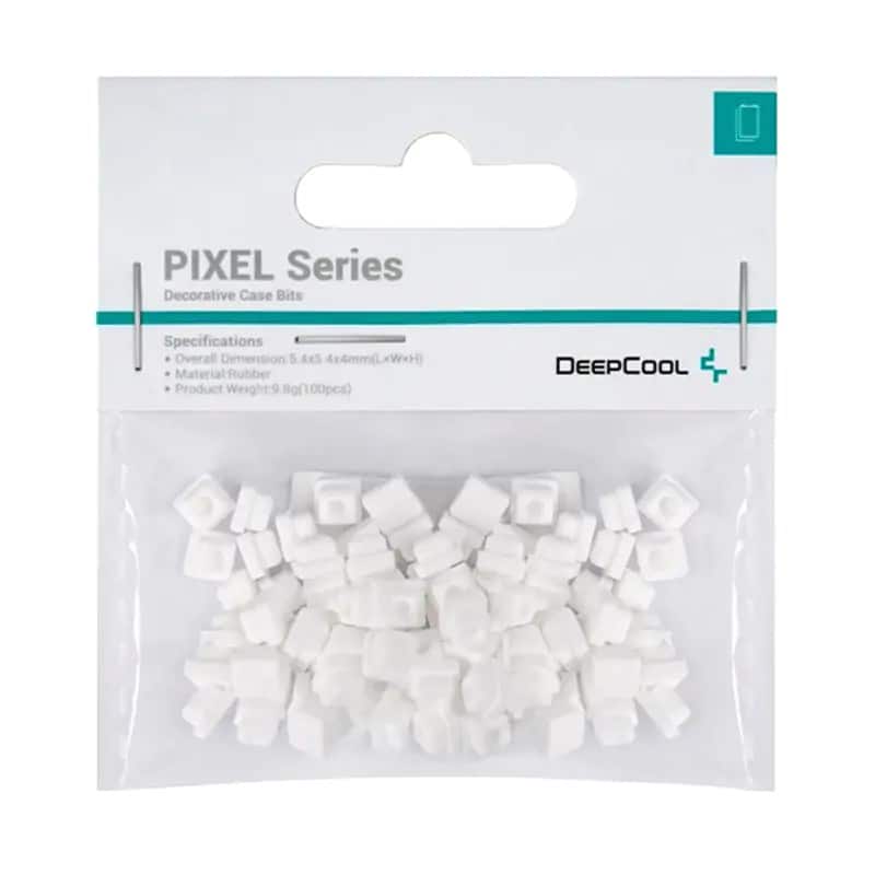 Gumowe końcówki DeepCool PIXEL WH