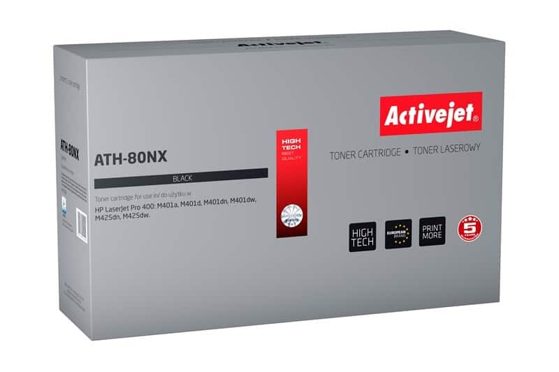 Activejet ATH-80NX Toner Zamiennik HP 80X CF280X